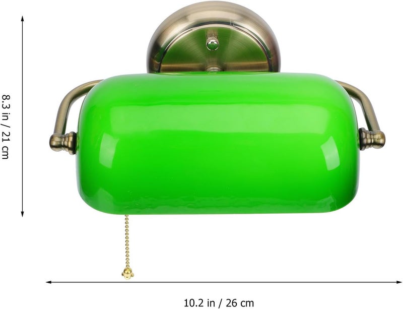 Heat resistant Vintage Green Wall Lamp with Pull Chain, American Style Bedroom Night Light Sconce for Living Room and Bedside Home Decor, Retro Wall Mounted Light Fixture Cost effective upgraded craftsmanship Trendy budget practical design All preference matching build Classic modern blend design All-in-one local deliver plan Upgraded quality Scratch resistant Gulf standard sizing alternatives Economical upgraded quality Flexible sizing options Season change compatible build Fault optimized construction Durability enhanced Ventilated design Yearly optimized delivery route Trendy natural assorted colors Hardness boosted processed substance Rack friendly Flexible use switching Chemical free Daily life matching design Remote area delivery Daily repeated use trusted quality General standard compliant quality - Image 2
