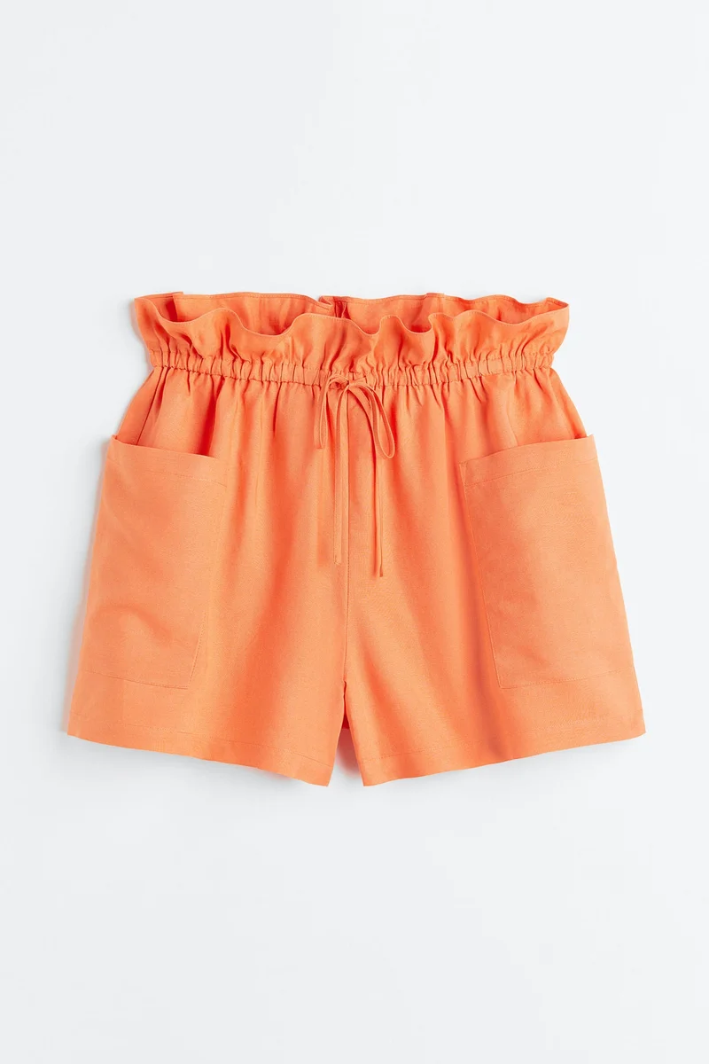 H&M Paper bag shorts