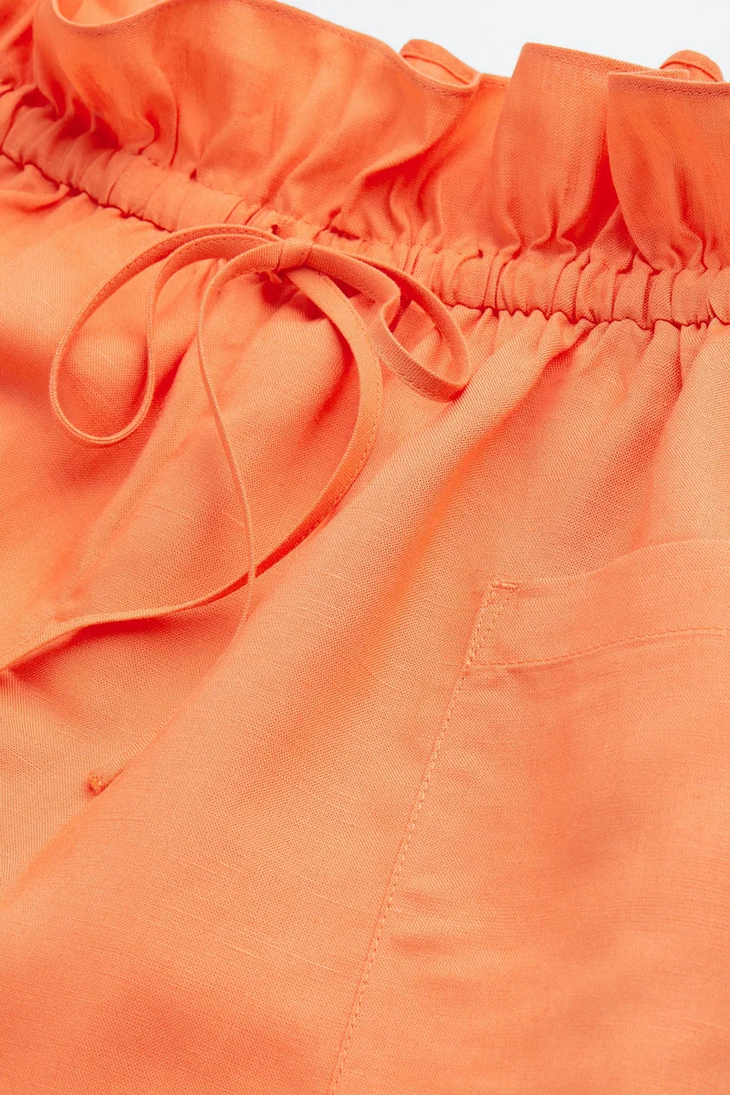 H&M Paper bag shorts