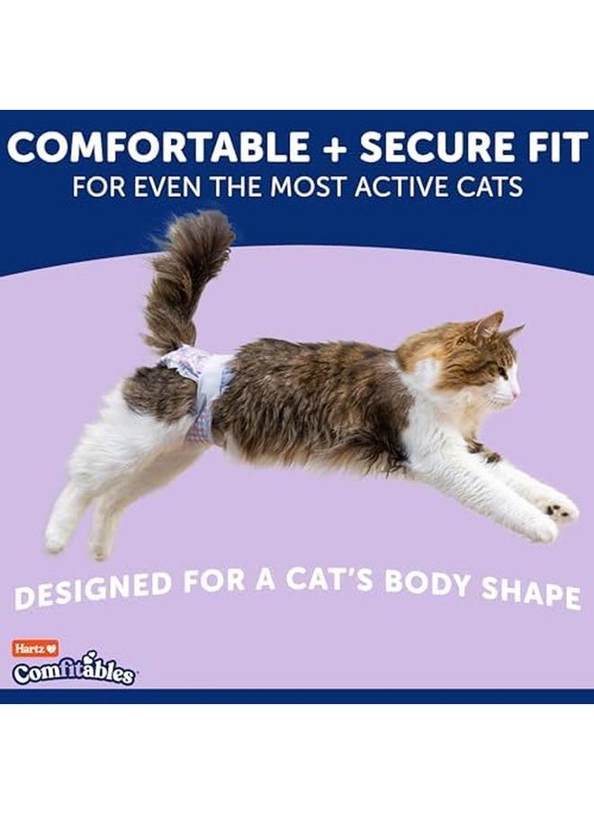Hartz - Disposable Cat Diapers Size Xs 10 Count Comfortable And Secure Fit Easy To Put On - Image 1