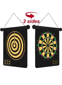 Generic 15'' Magnetic Darts Board Game 2-Sided with 6Pcs Safety Darts for Kids and Adult  - Image 3
