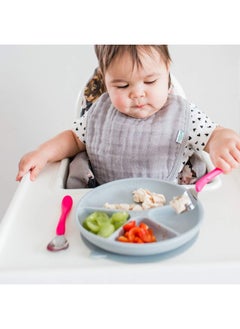 green sprouts Green Sprouts Muslin Bibs Made From Organic Cotton (5 Pack)  - Image 5