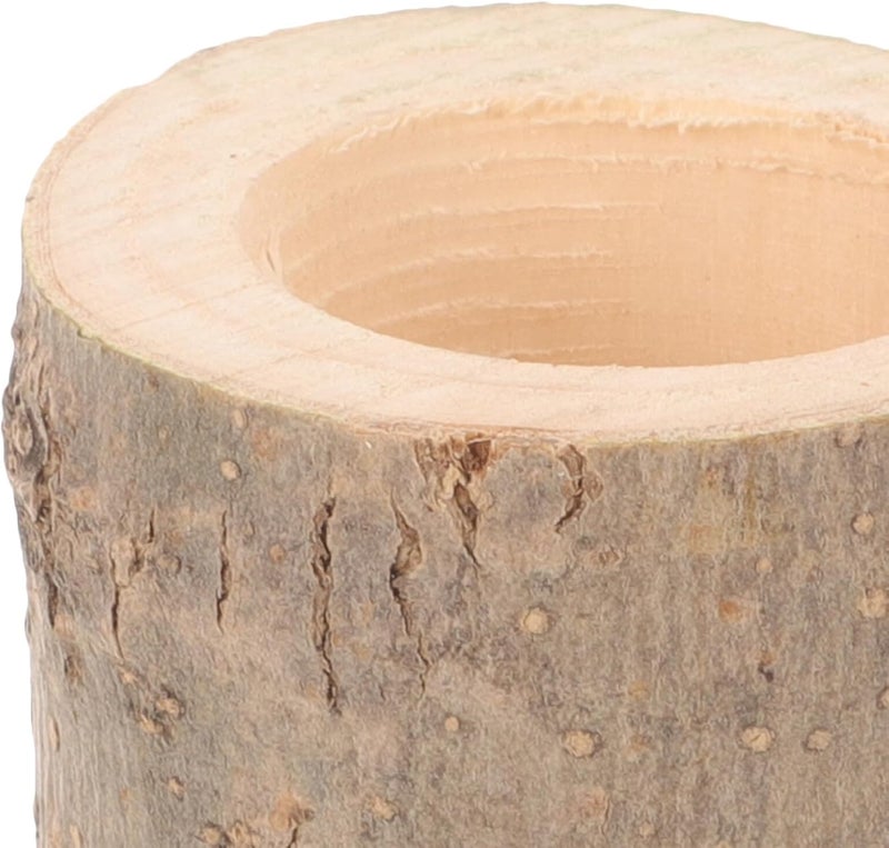 Hamster Hanging Wooden Food Bowl Small Animal Feeding Dish Wear- Chinchilla Supply Washable Feeder for Squirrels Guinea Pigs and Hedgehogs - Image 3