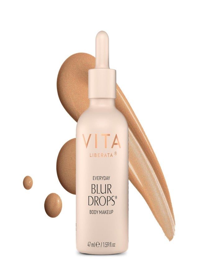 Vita Liberata قطرات فيتا ليبراتا لتفتيح الجسم اليومية متوسطة 1.59 أونصة سائلة، مكياج الجسم، قطرات تان قابلة للغسل، مقاومة للماء، لمسة جلد ساتان غير لامع - Image 1