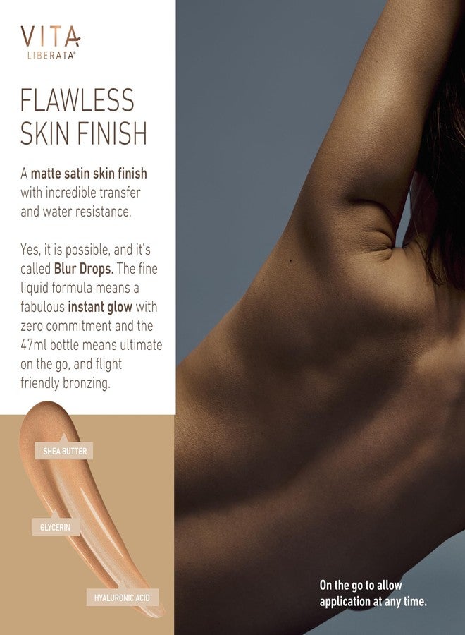 Vita Liberata قطرات فيتا ليبراتا لتفتيح الجسم اليومية متوسطة 1.59 أونصة سائلة، مكياج الجسم، قطرات تان قابلة للغسل، مقاومة للماء، لمسة جلد ساتان غير لامع - Image 3