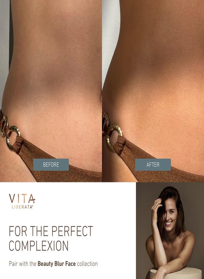 Vita Liberata قطرات فيتا ليبراتا لتفتيح الجسم اليومية متوسطة 1.59 أونصة سائلة، مكياج الجسم، قطرات تان قابلة للغسل، مقاومة للماء، لمسة جلد ساتان غير لامع - Image 5