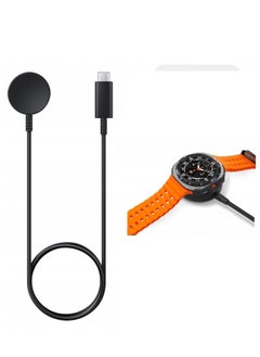 USB C Galaxy Watch Charger Compatible with Galaxy  Watch Ultra , Portable Wireless Charging Dock with Alumium Case(3.3ft/1m)