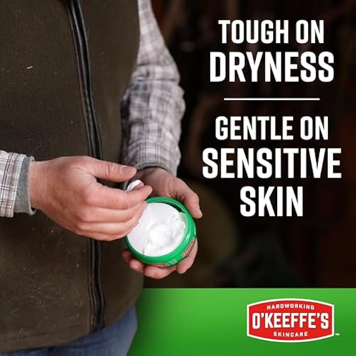 O'Keeffe's Working Hands Hand Cream for Extremely Dry, Cracked Hands, 3.4 Ounce Jar, (Pack 1) - Image 3