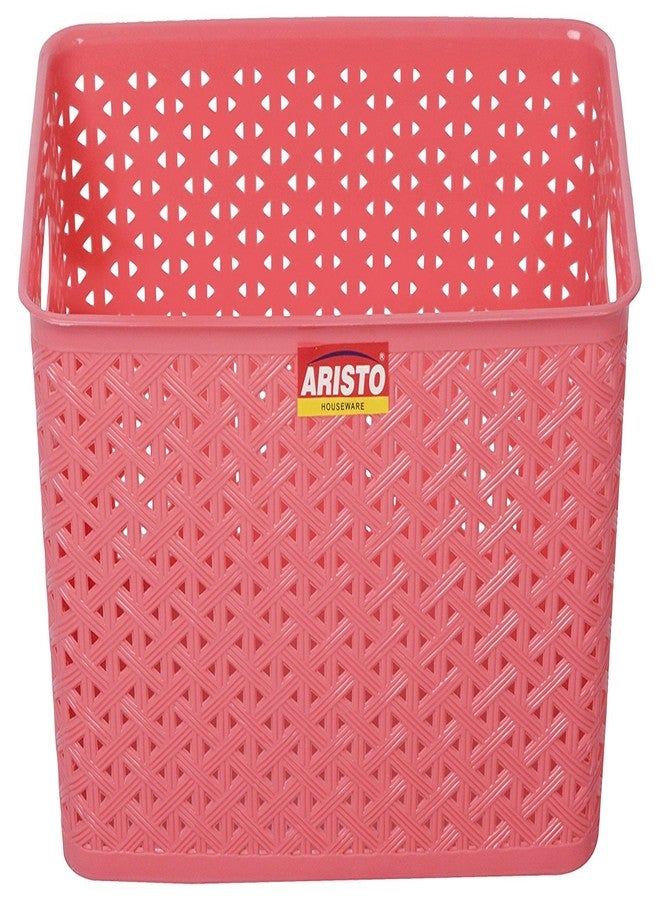 ARISTO Plastic Storage Basket (Multicolour, Standard) - Combo of 3 - Image 2