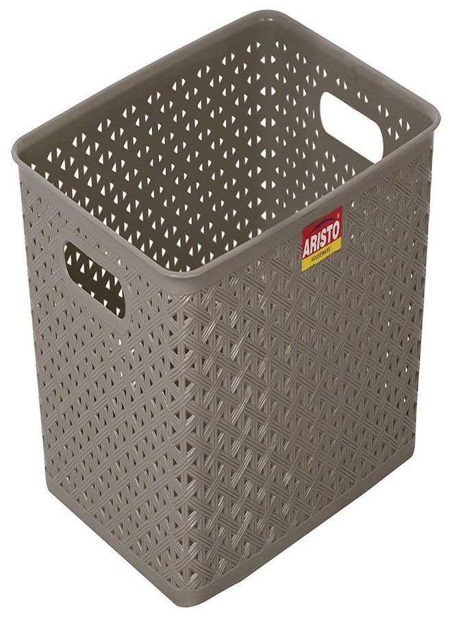 ARISTO Plastic Storage Basket (Multicolour, Standard) - Combo of 3 - Image 3