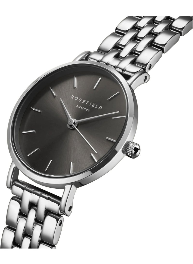 RoseField Women's Small Edit Grey Analog Quartz Stainless Steel Watch SGSSS-SE03 - 26mm  - Image 2