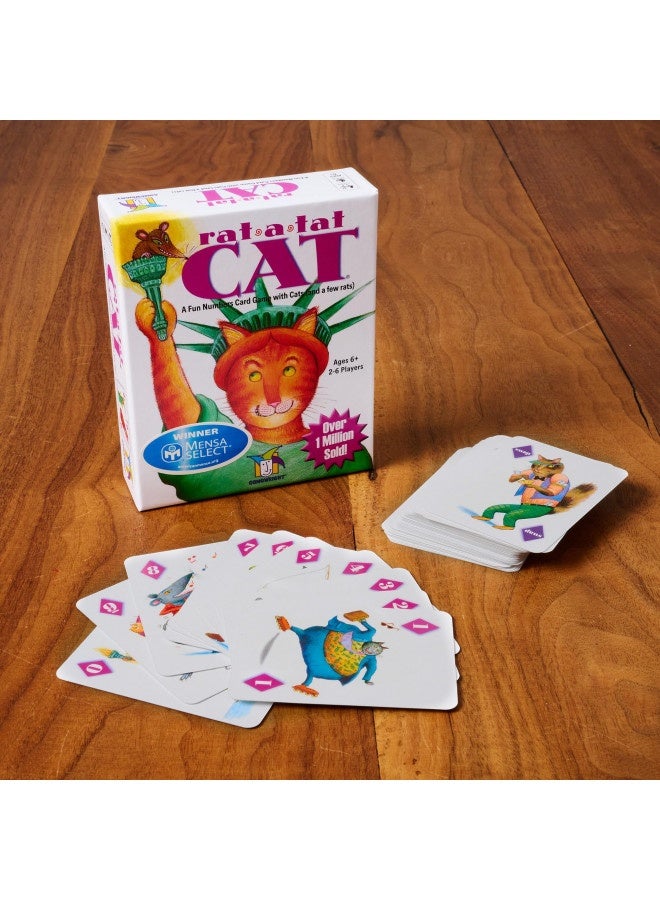 Gamewright Rat A Tat Cat Card Game  - Image 1
