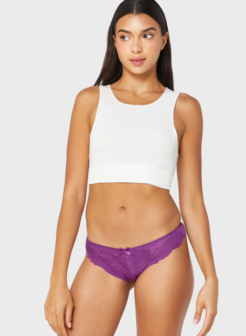 ELLA Lace Cheeky Brief