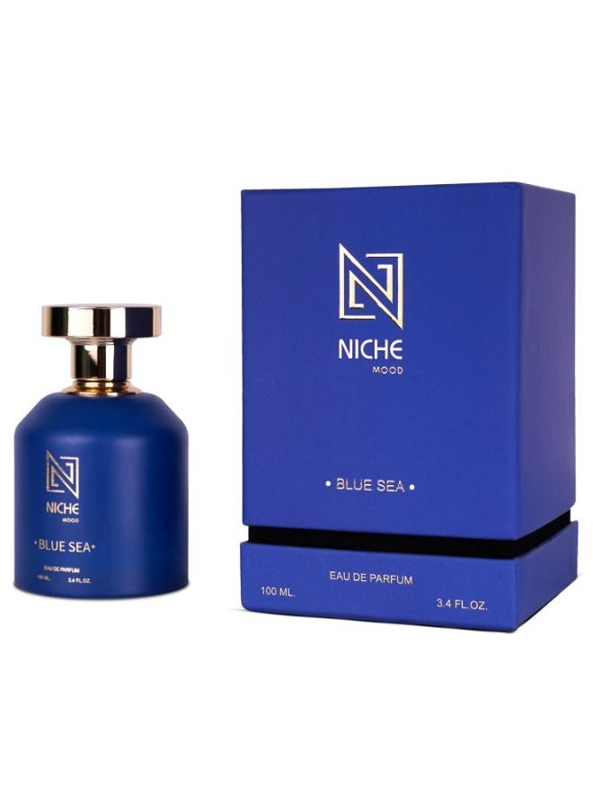 NICHE MOOD - Blue Sea perfume by Niche Mood for men, Eau de Parfum, 100 ml - Image 1