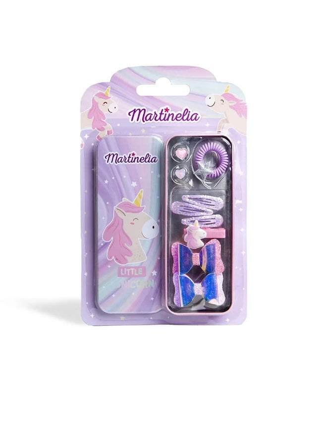 Martinelia Little Unicorn Hair Accessories Tin Box - Image 1