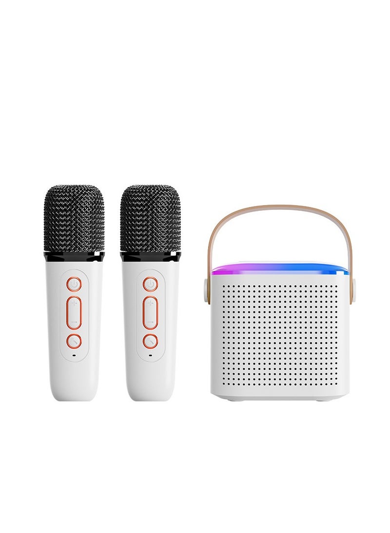 GULFLINK Portable Bluetooth Speaker With Microphone Set White - Image 1