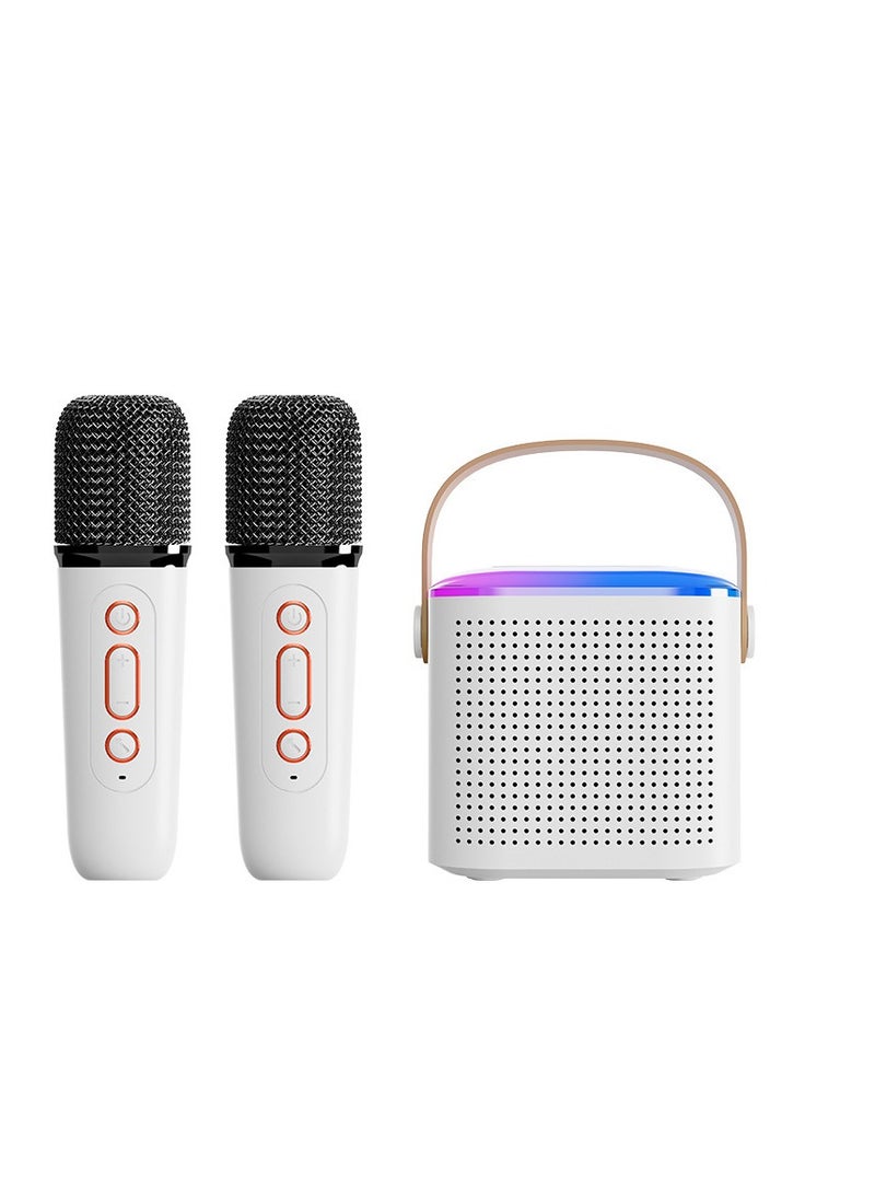 GULFLINK Portable Bluetooth Speaker With Microphone Set White - Image 4
