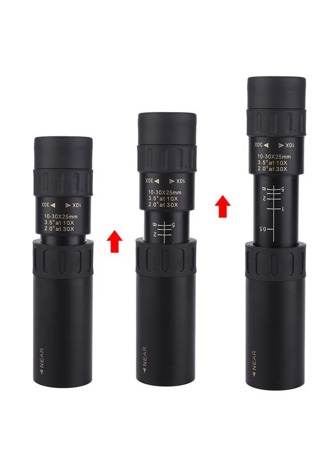 Thoraya 10-30X 25mm Lens Zoom Night Vision Monocular Aluminum Alloy HD Pocket Telescope  - Image 2