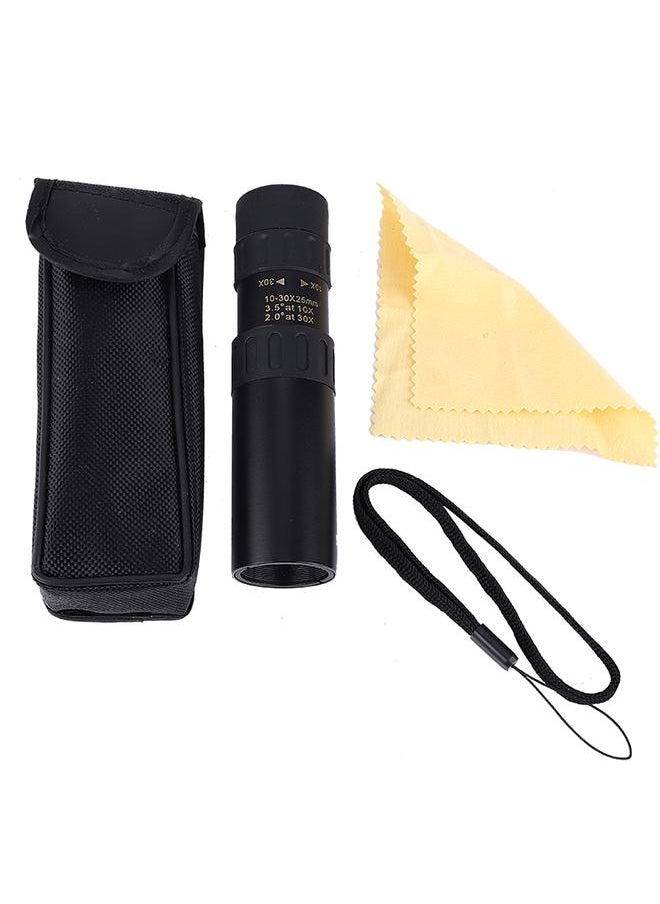 Thoraya 10-30X 25mm Lens Zoom Night Vision Monocular Aluminum Alloy HD Pocket Telescope  - Image 1