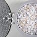 GOGOSO Ball Pit Balls Plastic Playballs for Baby Toddlers Kids Boys Girls Playhouse Decor Play Pool Fun PhthalateFree BPAFree Bath Toy White Beige Transparent100 Balls - Image 4