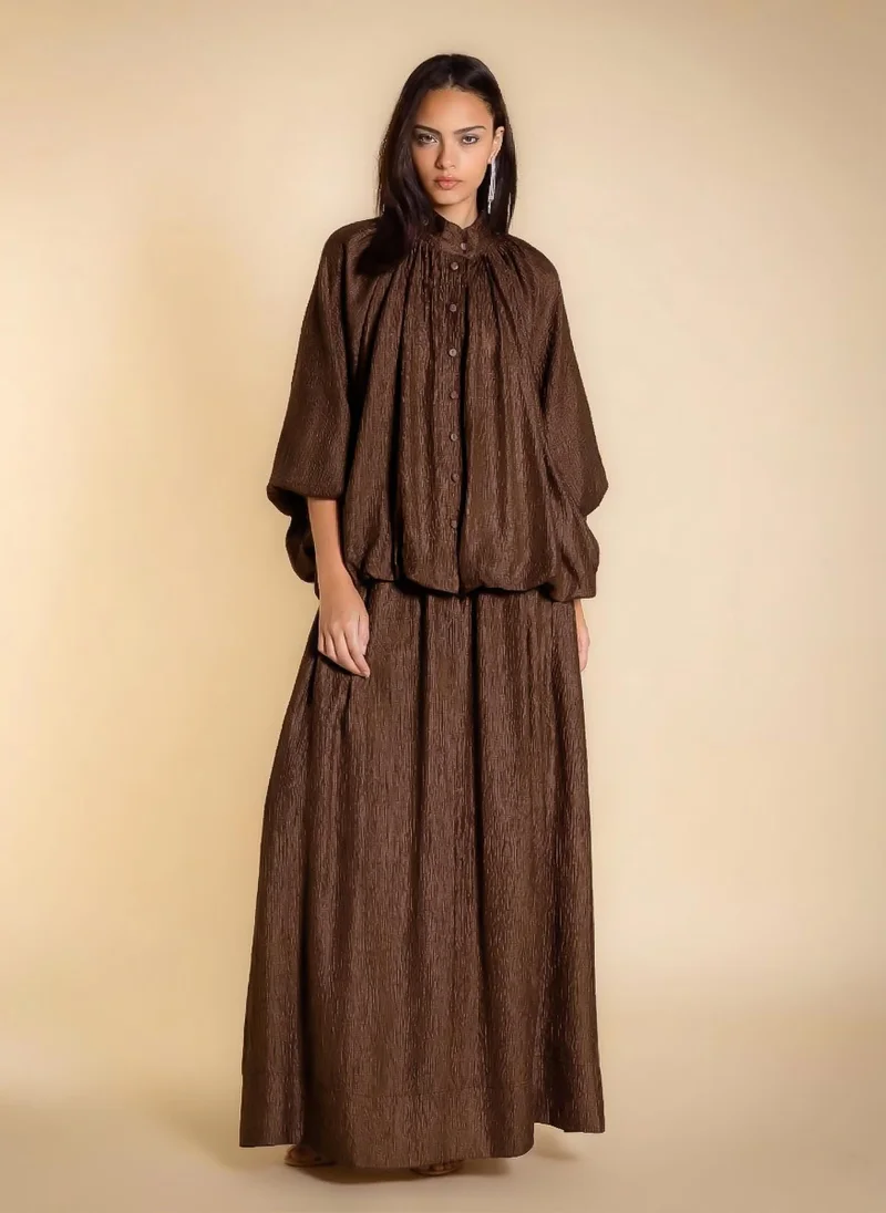 شايبس FLOWING TEXTURED SKIRT SET