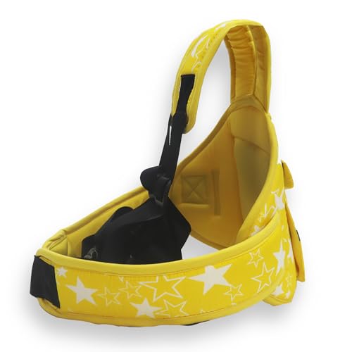 Kradyl Kroft Scooter Safety Belt | Two Wheeler Child Safety Seat Belt (Yellow Star) - Image 4
