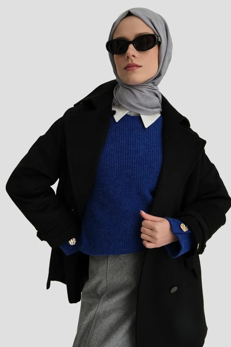 ARMINE Coat 24K7612 Black