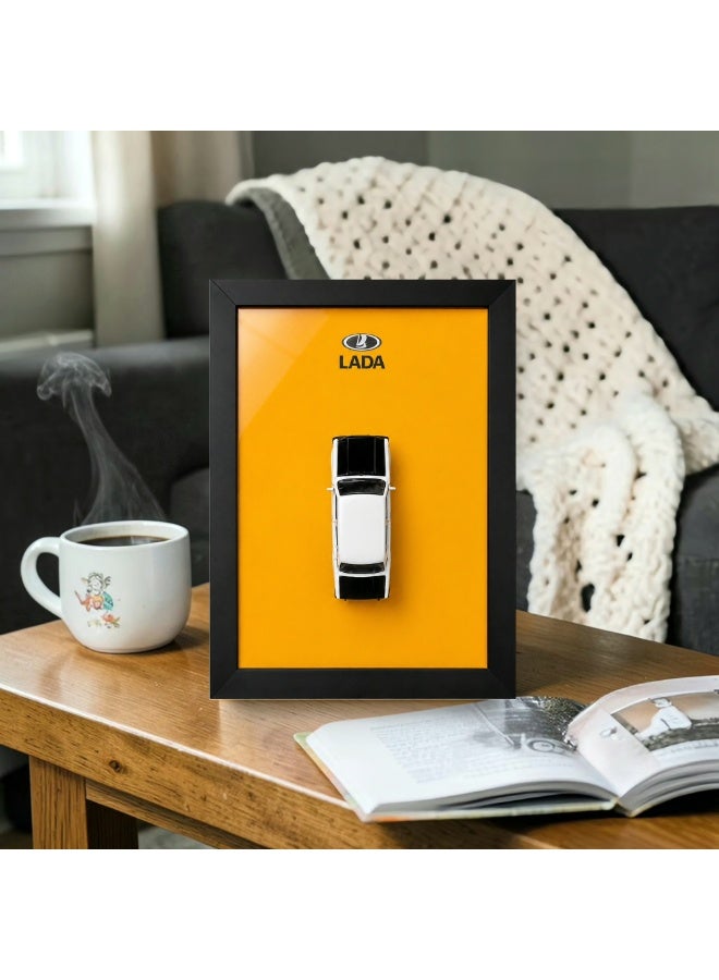 3D Die-Cast Car Shadow Box Frame Wall Decor with Premium Black Frame | Car Enthusiast Gift | Home & Office Decoration - Image 4