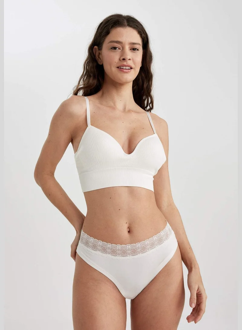 ديفاكتو Comfort-Padded Seamless T-Shirt Bra