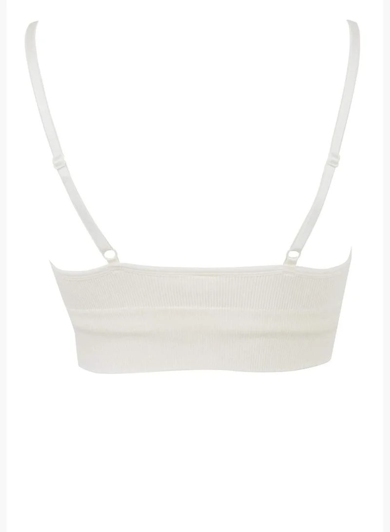 ديفاكتو Comfort-Padded Seamless T-Shirt Bra