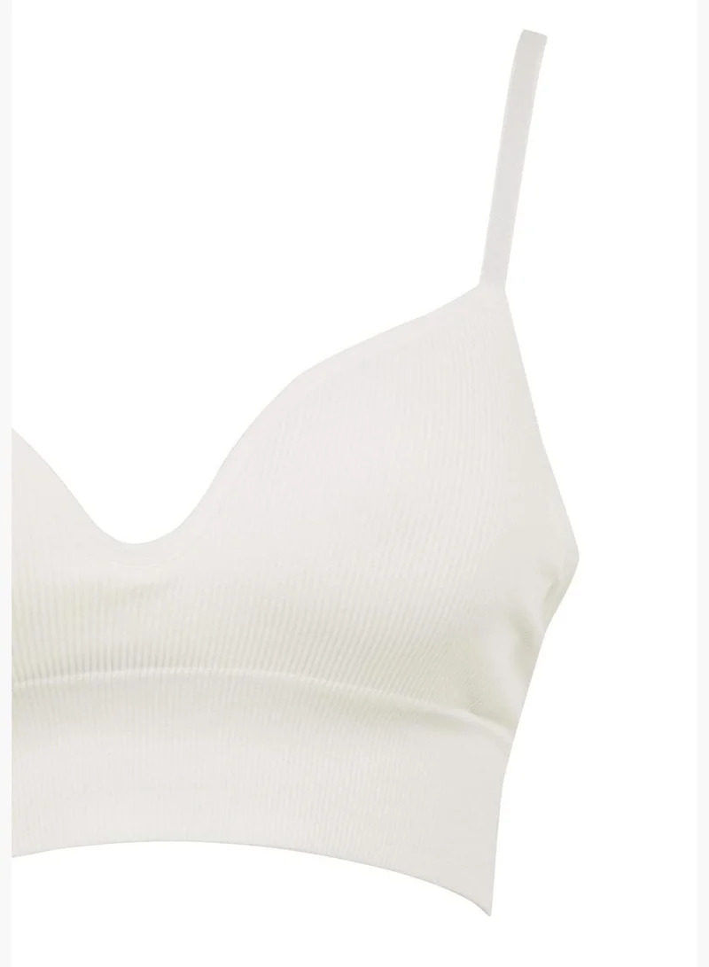 ديفاكتو Comfort-Padded Seamless T-Shirt Bra