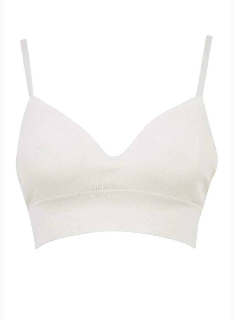 ديفاكتو Comfort-Padded Seamless T-Shirt Bra