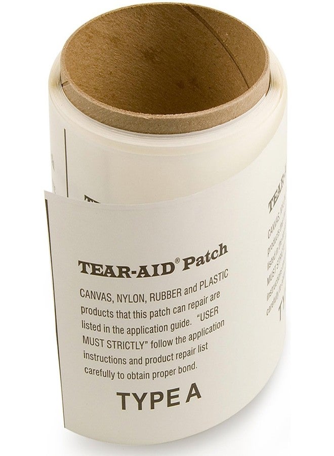 Tear-Aid Fabric Repair Kit, Type A Clear Patch for Canvas, Fiberglass, Leather, Polyester, Nylon & More, 3in x 5ft Roll, Single Pack - Image 3