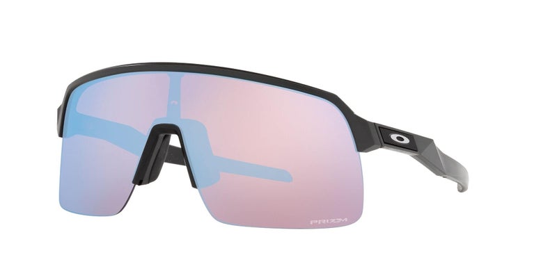 Oakley Men's OO9463 Sutro Lite Rectangular Sunglasses, Matte Carbon/Prizm Snow Sapphire, 39 mm - Image 2