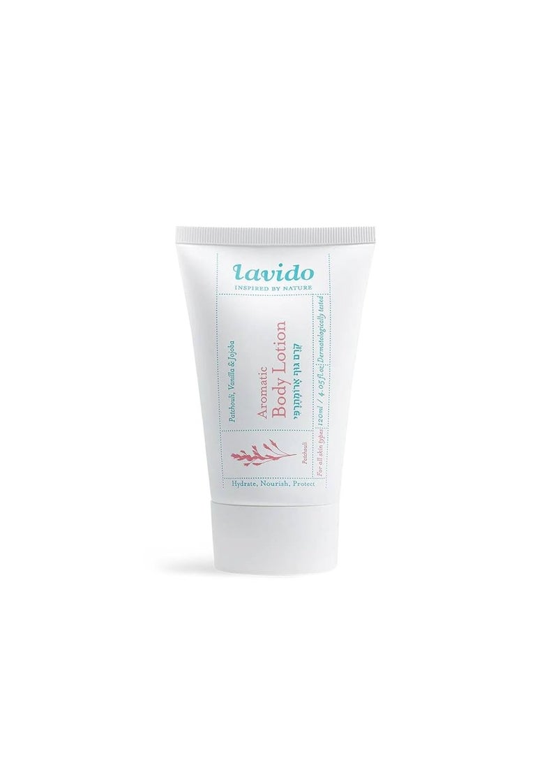 Lavido Lavido - Aromatic Natural Body Lotion (Patchouli, Vanilla & Jojoba) (4 fl oz | 120 ml)  - Image 2