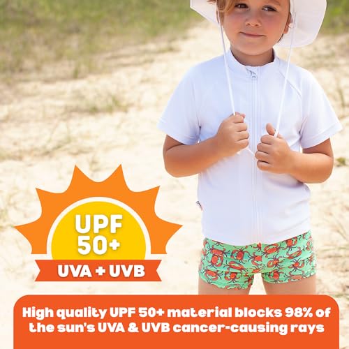 SwimZip Shorties - UPF 50+ Swim Shorts - Baby, Toddler, and Kids - Boys or Girls - Image 4
