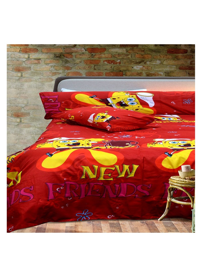 Family Bed Kids Flat Bed sheet 3 pieces size 180x 250 cm Model 094 from Family Bed  - Image 1