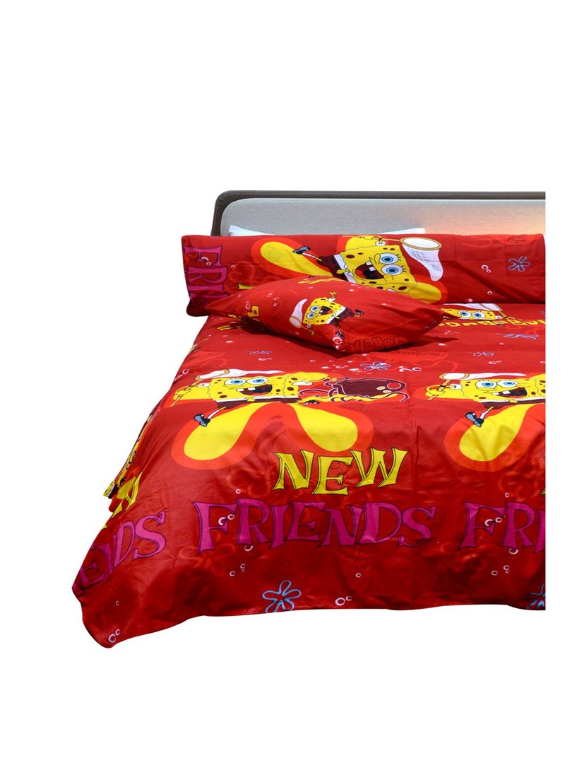 Family Bed Kids Flat Bed sheet 3 pieces size 180x 250 cm Model 094 from Family Bed  - Image 2
