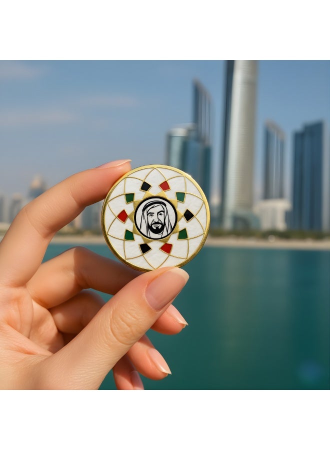 برينت شوب فور مي شارات اليوم الوطني لدولة الإمارات العربية المتحدة، دبابيس ياقة للاحتفال باليوم الوطني لدولة الإمارات العربية المتحدة، شارات روح الاتحاد للرجال والنساء والأطفال - Image 4