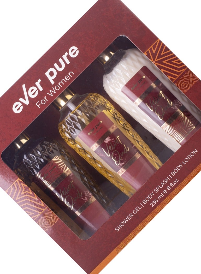 إيفر بيور مجموعة بيور فيلفت عود (جل استحمام - لوشن للجسم - سبراي للجسم) - Image 3