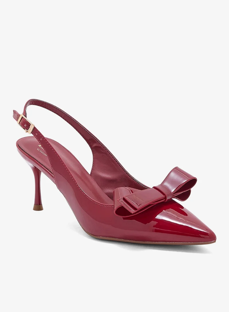 ELLA Bow Sling Back Pump