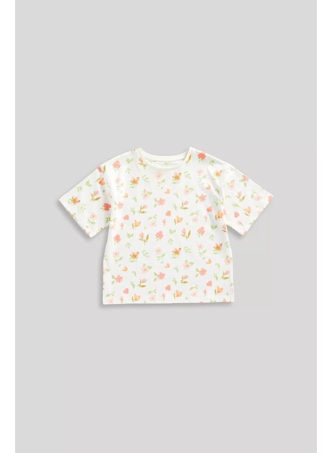 mothercare Floral T-Shirt - Image 1
