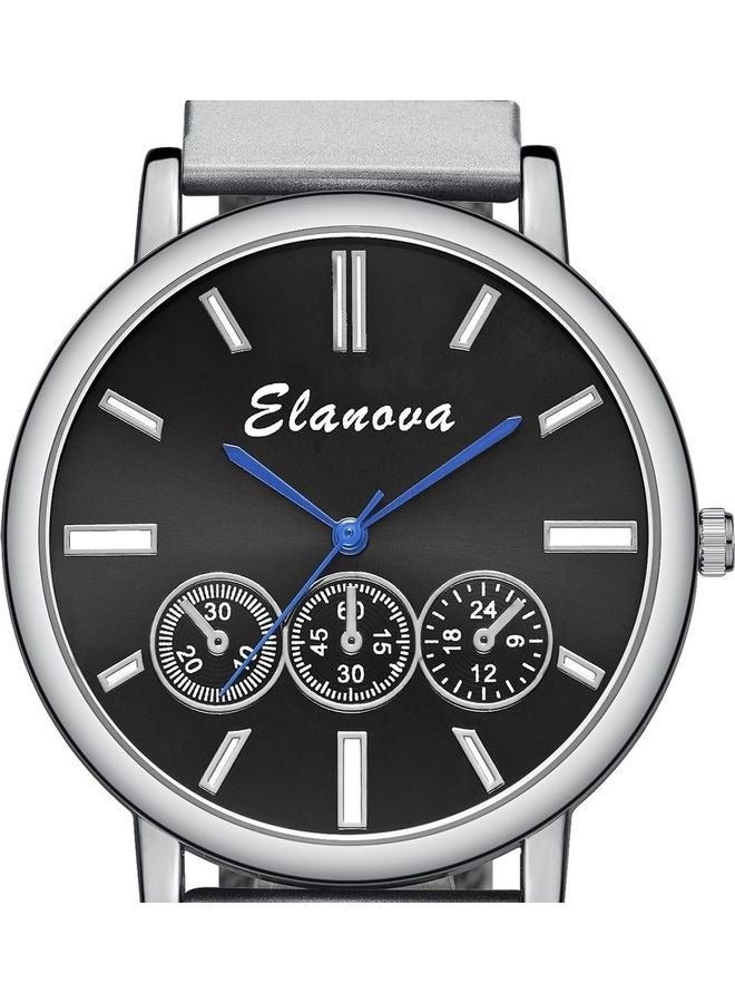 Elanova Casual watch with a modern design for men. - Image 2