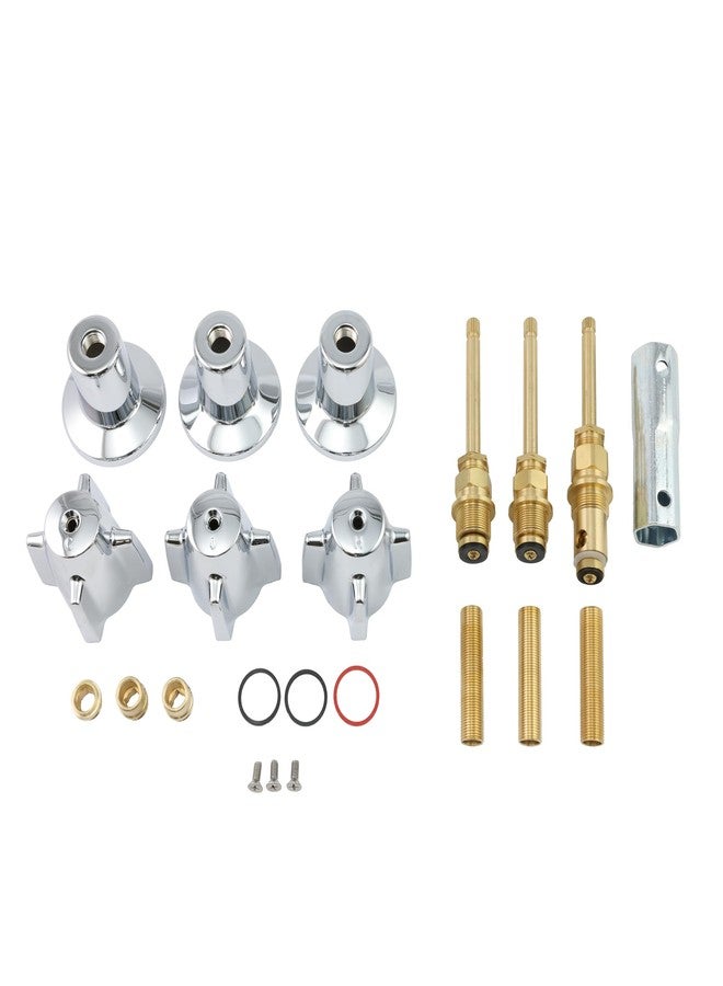 Danco 9D00039646 Tub and Shower Trim Kit for Central Brass, Chrome/Metal