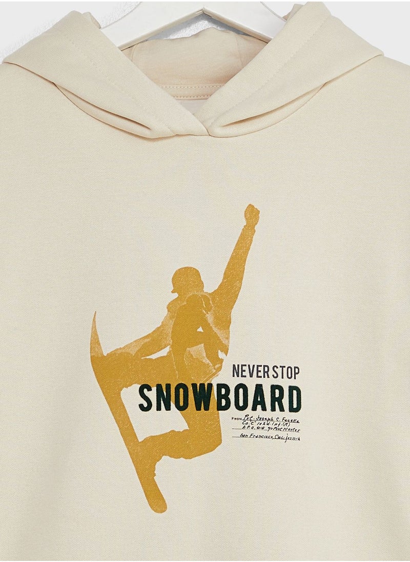 MANGO - Kids Graphic Sweatshirt - Image 1