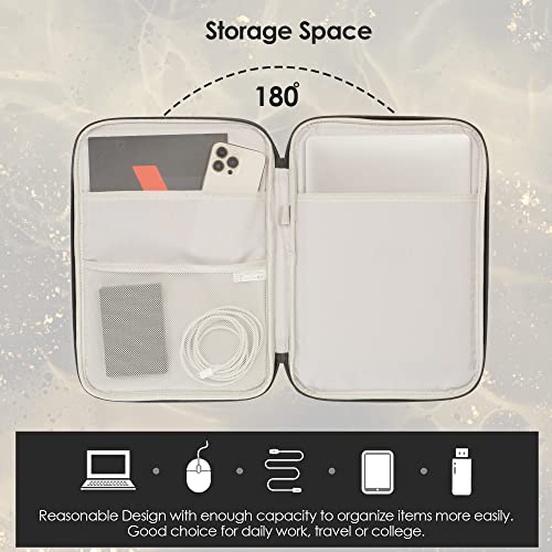 Probus Rust Galaxy Canvas Printed Laptop Sleeve Case Cover for Macbook/Laptop | Compatible with 15.6" Laptops - Image 4