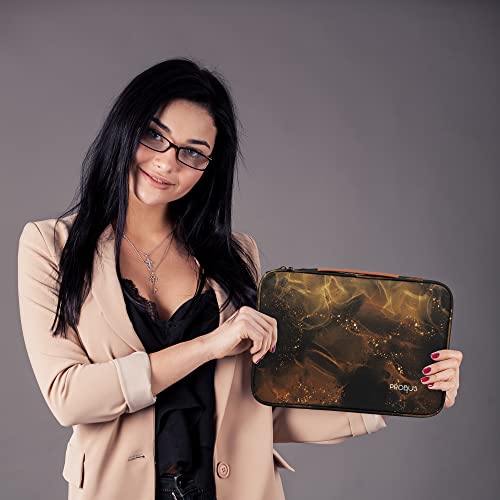 Probus Rust Galaxy Canvas Printed Laptop Sleeve Case Cover for Macbook/Laptop | Compatible with 15.6" Laptops - Image 2