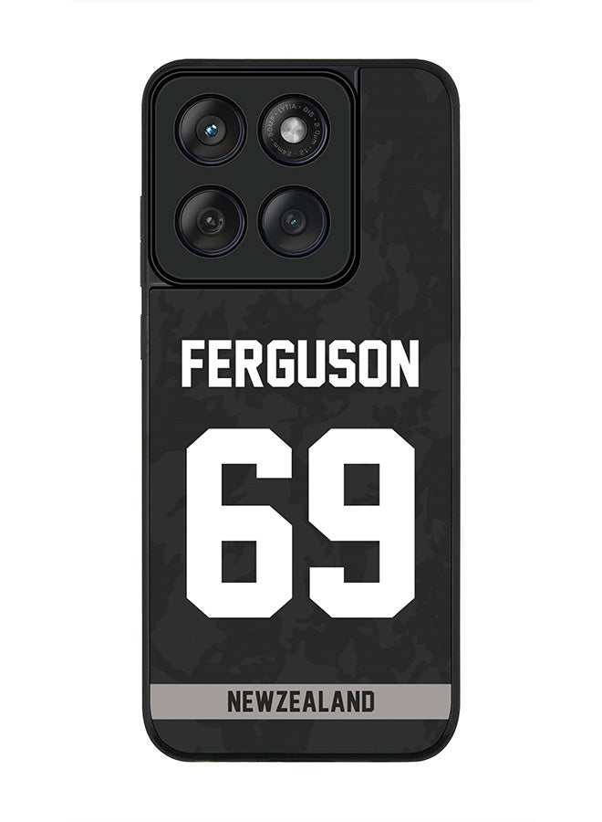 Stylizedd For Motorola MOTO Edge 60 Fusion/ Edge 60 Case,Slim fit Camera Protection, Shockproof Thin Phone cover  - New Zealand Lockie Ferguson, Jersey No 69 - Image 1