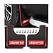 HZEL Car Mud Flaps 4PCS Soft Flexible Bendable Rubber Vehicle Mudguard Splash Guard with Hardware Tool Auto Exterior Protection Accessories for Front Rear Universal for Most Sedans Sports - Image 2