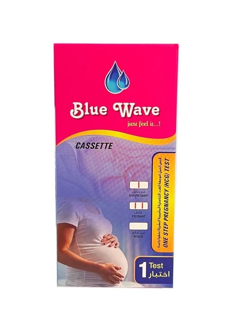 Blue Wave BLUE WAVE CASSETTE PREGNANCY TEST KIT 